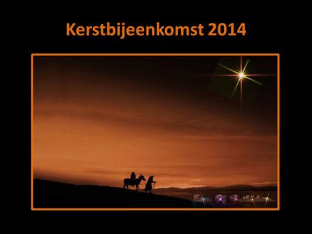 Kerstbijeenkomst 2014.