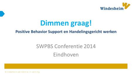 SWPBS Conferentie 2014 Eindhoven