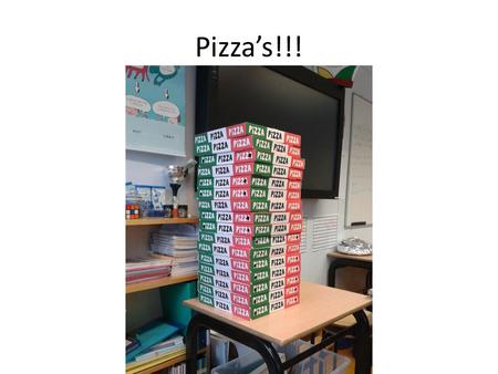 Pizza’s!!!. 16 x 9 of 9 x 16??? Ik heb 16 dozen pizza’s, Elke pizza bestaat uit 9 punten, hoeveel pizzapunten heb ik in totaal? Hoe reken ik dat uit???