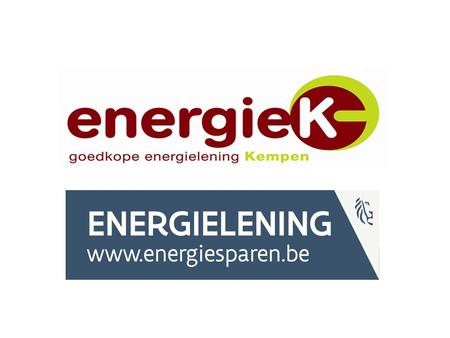 De Vlaamse Energielening: voor wie? Werkingsgebied: 25 gemeenten IOK + 4 gemeenten stadsregio Turnhout (Beerse, Oud-Turnhout, Turnhout en Vosselaar) Woning.
