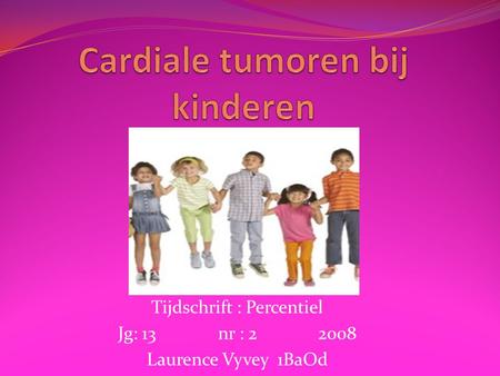 Cardiale tumoren bij kinderen