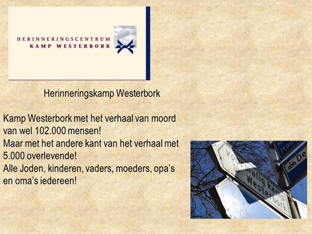 Herinneringskamp Westerbork