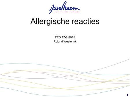 Allergische reacties FTO Roland Westerink