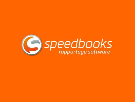 Introductie Speedbooks Doelgroepen Werking Speedbooks