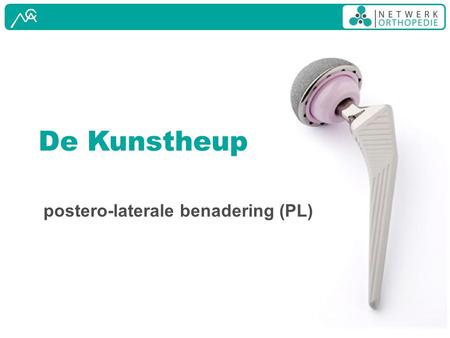 De Kunstheup postero-laterale benadering (PL).