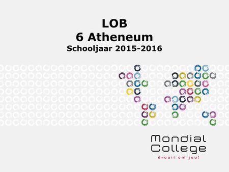 LOB 6 Atheneum Schooljaar 2015-2016. Entree Insight LOB-methode LOB=Loopbaanoriëntatie en begeleiding Digitaal systeem Portfolio opbouw Bezoeken open.