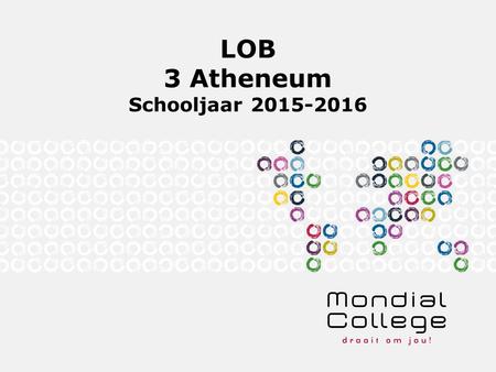 LOB 3 Atheneum Schooljaar 2015-2016. Entree Insight LOB-methode Digitaal systeem LOB = Loopbaanoriëntatie en begeleiding.
