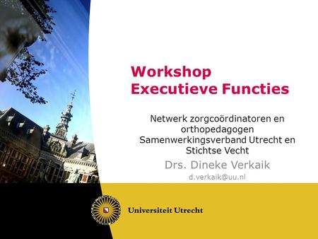 Workshop Executieve Functies