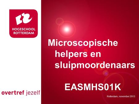 EASMHS01K Presentatie titel