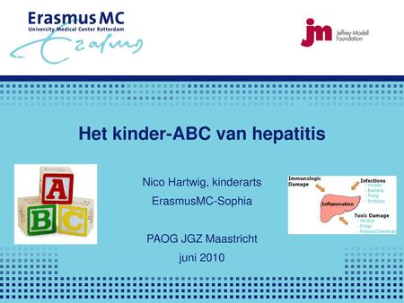 Het kinder-ABC van hepatitis