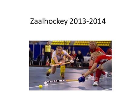 Zaalhockey 2013-2014.