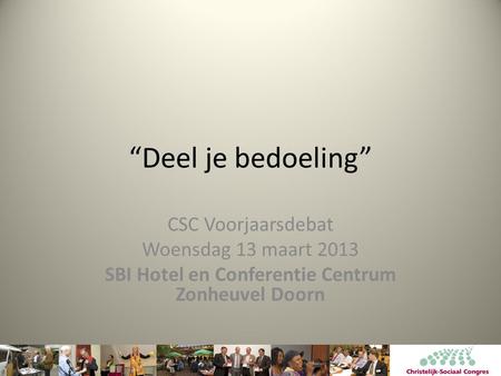 SBI Hotel en Conferentie Centrum Zonheuvel Doorn