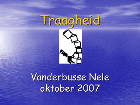 Vanderbusse Nele oktober 2007