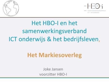 Joke Jansen voorzitter HBO-I