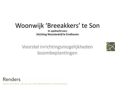 Woonwijk ‘Breeakkers’ te Son