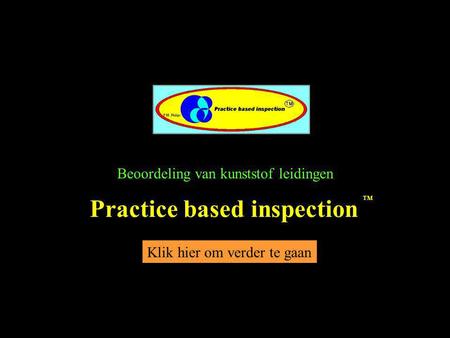 Practice based inspection