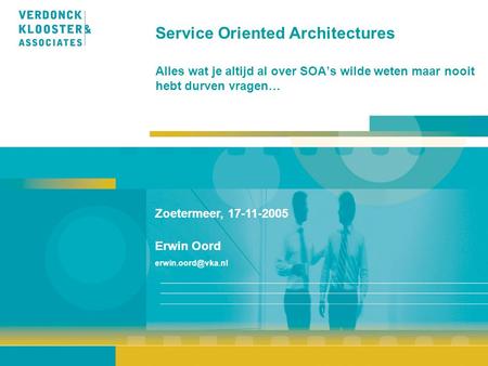 Service Oriented Architectures
