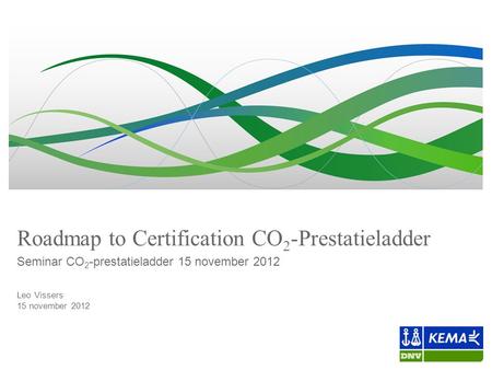 Roadmap to Certification CO2-Prestatieladder