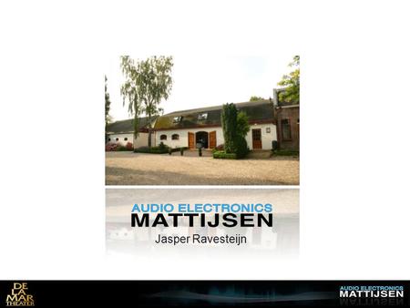 Jasper Ravesteijn Onderdelen presentatie: