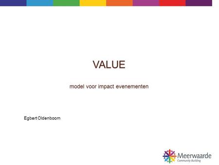VALUE model voor impact evenementen
