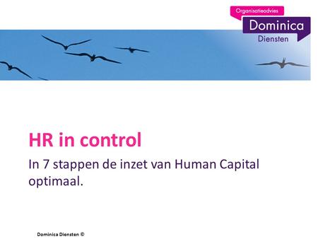 In 7 stappen de inzet van Human Capital optimaal.