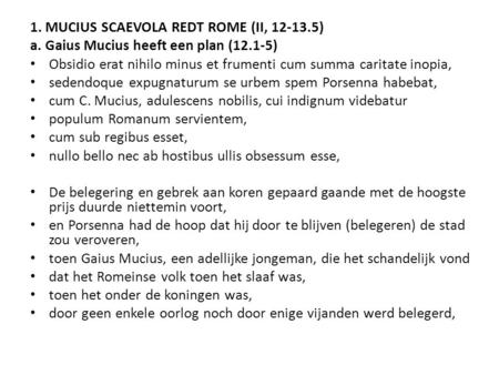 1. MUCIUS SCAEVOLA REDT ROME (II, )