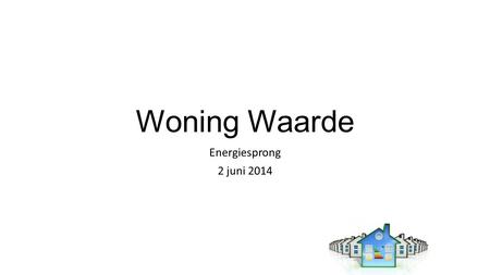 Woning Waarde Energiesprong 2 juni 2014.