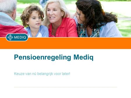 Er zijn bij Mediq drie pensioenfondsen