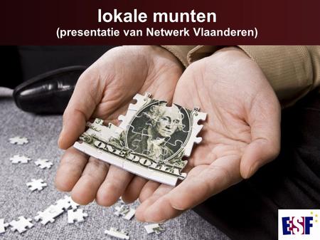 Lokale munten (presentatie van Netwerk Vlaanderen)