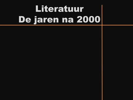 Literatuur De jaren na 2000. Everything Is Illuminated, 2002 (Alles is verlicht) Foer is een Amerikaans schrijver; hij studeerde filosofie in Princeton.