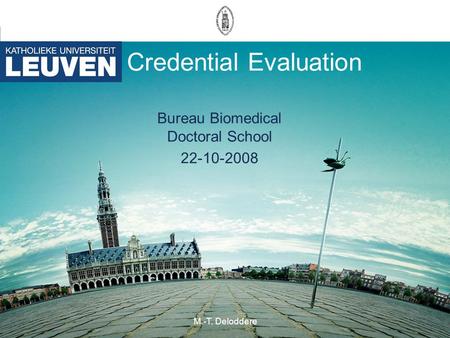 Credential Evaluation