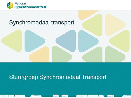 Synchromodaal transport
