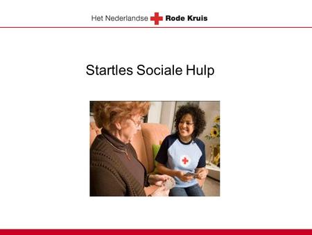 Startles Sociale Hulp 1.