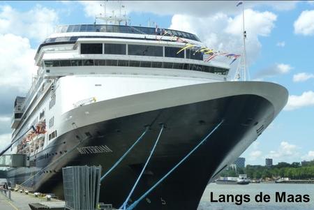ms Rotterdam komt zaterdag 21 juli 2012, om 7.00 uur naar de thuishaven Rotterdam en vertrekt weer om 17.00 uur voor een Cruise naar Noorwegen, zaterdag.