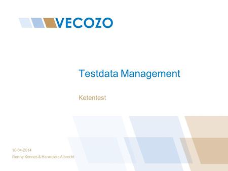 Testdata Management Ketentest