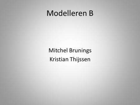 Mitchel Brunings Kristian Thijssen