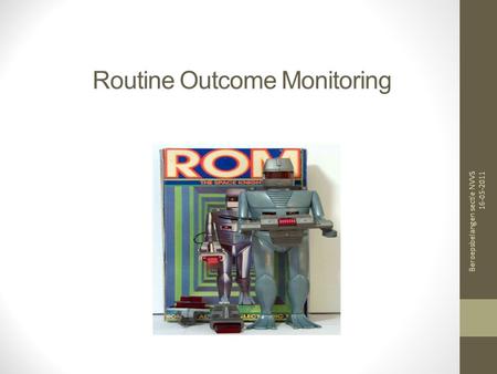 Routine Outcome Monitoring