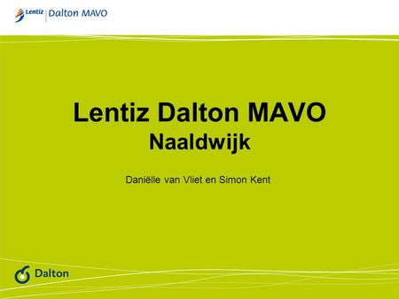 Lentiz Dalton MAVO Naaldwijk