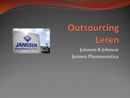 Johnson & Johnson Janssen Pharmaceutica. Inhoud Inleiding Voorstelling van het bedrijf Deel I: Probleemstellingen Afstandsbarrière Kennisproblemen Probleemtickets.