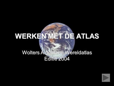 Wolters Algemene Wereldatlas Editie 2004
