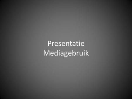 Presentatie Mediagebruik. Matthijs Rolleman Rockacademie Drum Media: – Laptop – Smartphone Facebook.