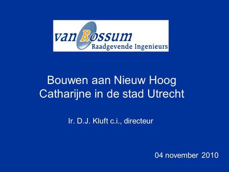 Bouwen aan Nieuw Hoog Catharijne in de stad Utrecht