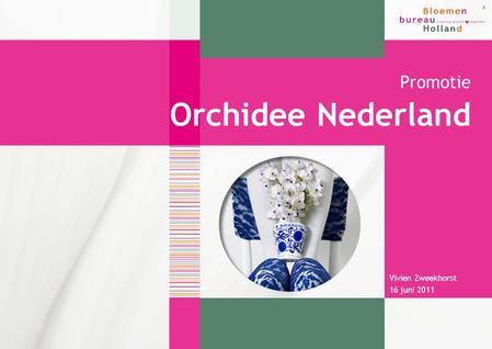 Promotie Orchidee Nederland Vivien Zweekhorst 16 juni 2011.