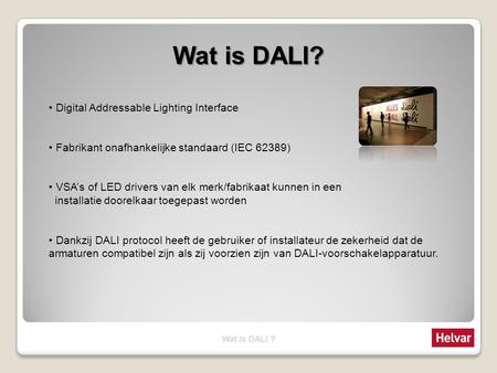 Wat is DALI? Digital Addressable Lighting Interface