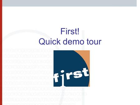 First! Quick demo tour.