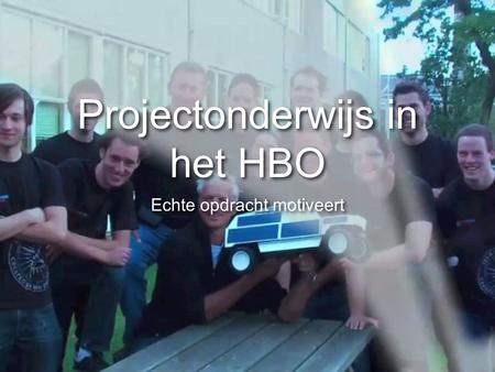 Projectonderwijs in het HBO