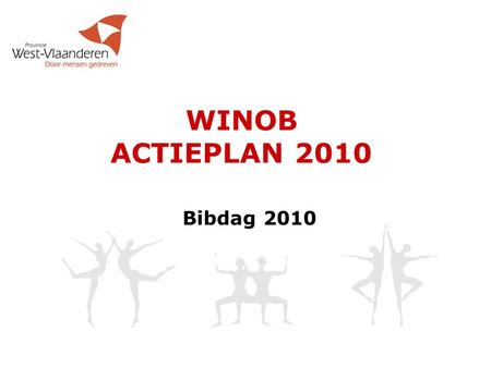 WINOB ACTIEPLAN 2010 Bibdag 2010. Voorstelling actieplan  WINOB-team  Publiekswerking - Circuits  Publiekswerking – Projecten  Netwerking  RFID 