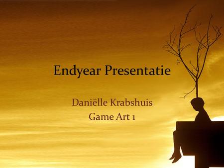 Endyear Presentatie Daniëlle Krabshuis Game Art 1.