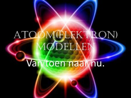 Atoom(elektron)modellen
