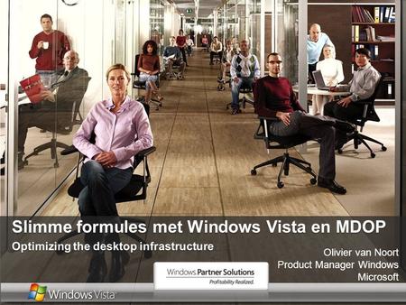 Slimme formules met Windows Vista en MDOP